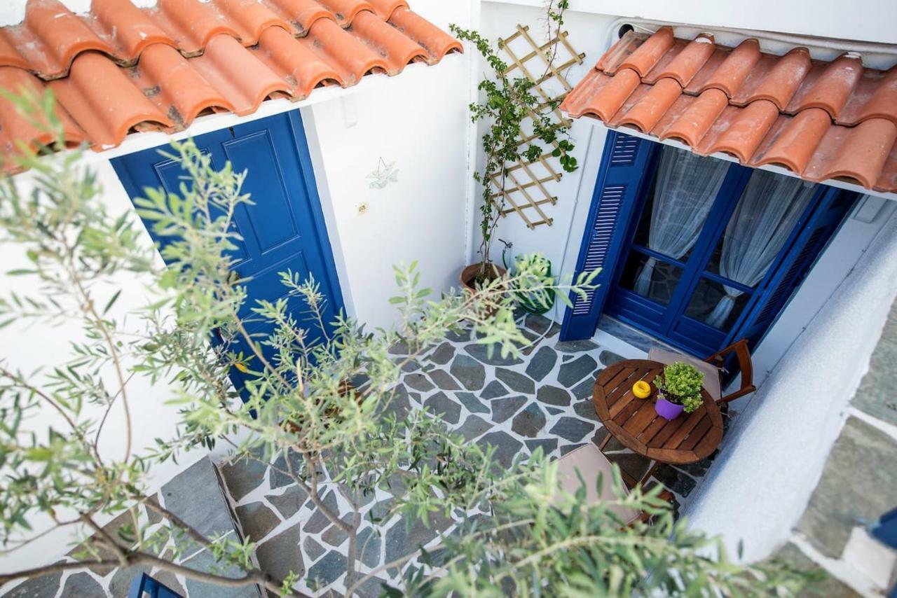 Aquarella-Stylish Veranda Apartment In Centre Of Poros Town Exterior foto
